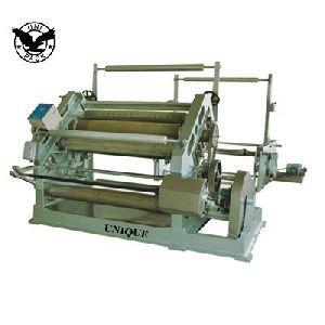 Oblique Paper Corrugating Machine