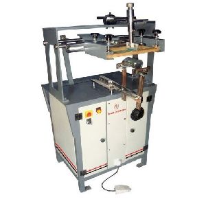 Semi Auto Round Screen Printing Machine