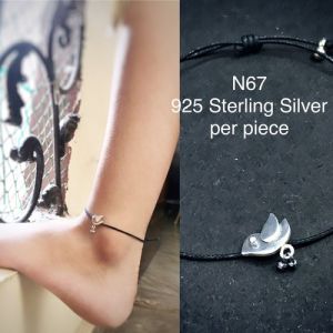 designer silver anklets