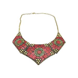 Tribal African Style Choker Necklace