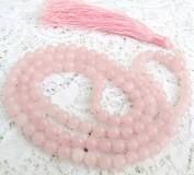 Rose quartz Mala