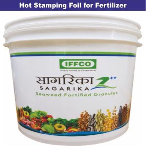 Fertilizer Hot Stamping Foil