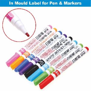 Pen & Marker In Mould Label