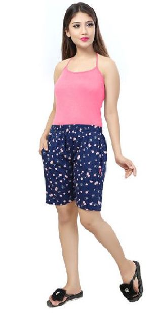 Ladies Printed Shorts