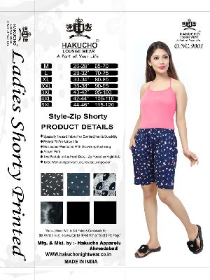Ladies Printed Shorts