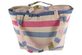 JUTE BEACH BAG .