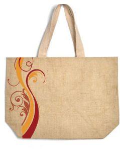 ..PRINTED JUTE BAG