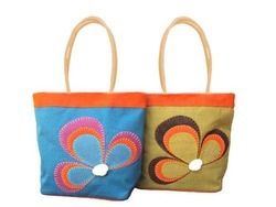 Embroidered Beach Bags