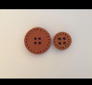 Real Suede Leather Toggle Buttons