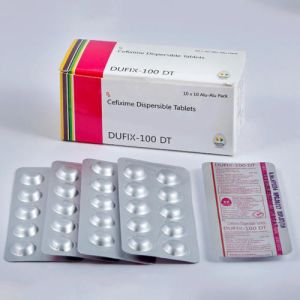 Cefixime 100 Mg + Lactobacillus Double Layered Tablets