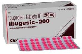 IBUPROFEN 200 MG TABLETS