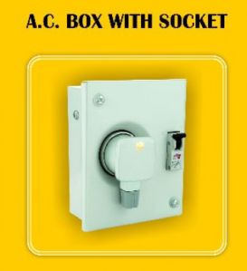 AC BOX WITH SOCKET