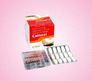 Calcium Citrate, Magnesium, Zinc & Vitamin D3 Tablets