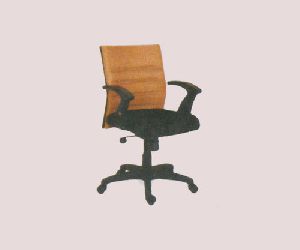 Low back revolving chair