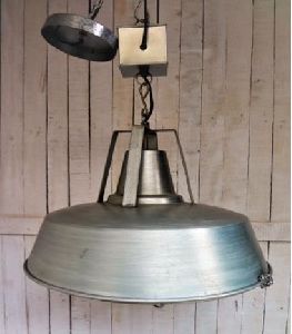 Conical Cage Hanging Lamp