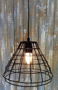 Conical Wire Pendant Lamp