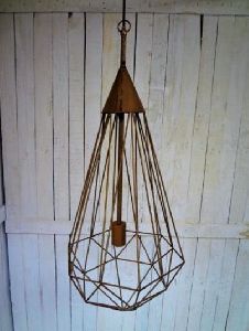 Wire Mesh Hanging Lamp