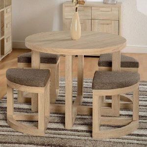 Dining Table and Stool Set