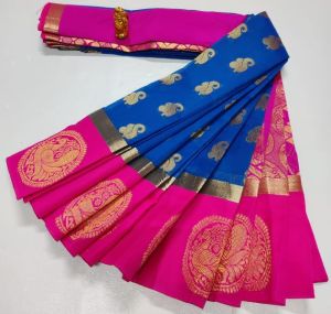 Chanderi Cotton Silk Saree