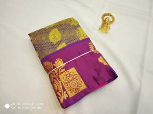 uppada border butta silk