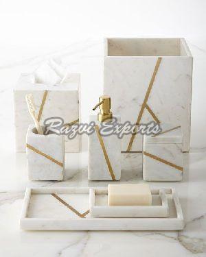 Marble Bathroom Set