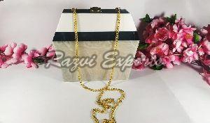 Resin Clutch Bag