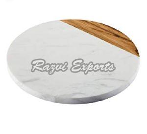 Wood and Marble Chopping Board