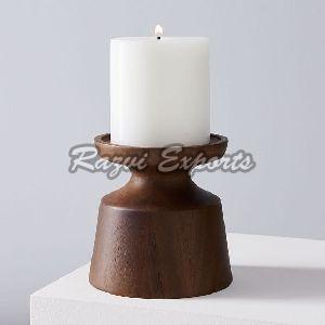 Wooden Candle Stand