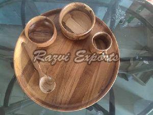 Wooden Dinner Set