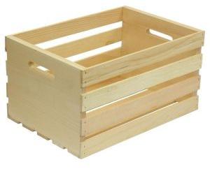 Industrial wooden crate