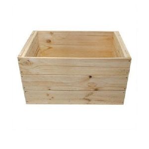 Open Wooden Crate