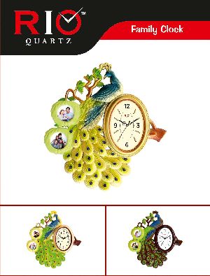 Decorative Photo Frame with Clock