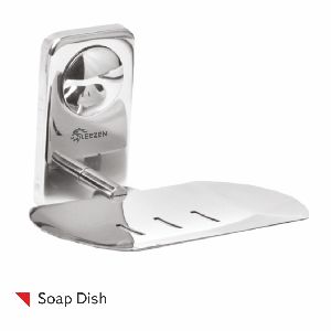 stainlees steel Rectangle Single Soap Dish