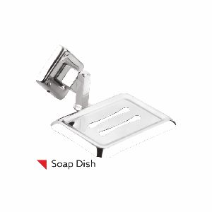 stainlees steel Square Single Soap Dish