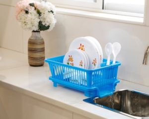 Plastic Basket Drainer Rack