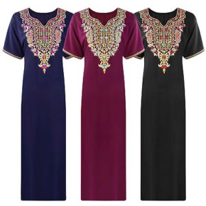 Ladies Embroidered Nighty