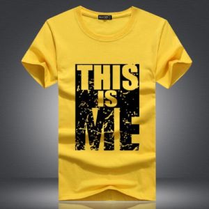 Mens Printed Round Neck T-Shirts