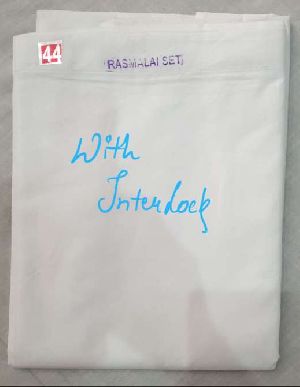 100% Cotton Pajama Rasmalai Fabric with Interlock On Stiching