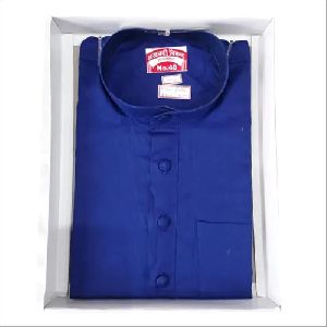 Mens Collar Neck Cotton Kurta