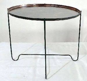 Antique Round Side Table
