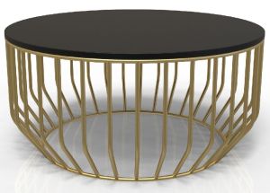 Center Table With Wooden Top