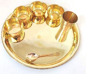 brass thali