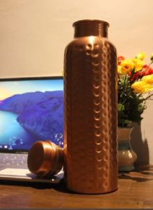 Hammered Copper Bottle