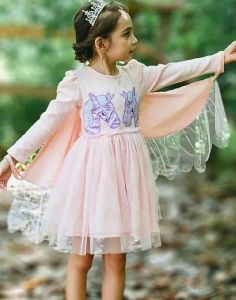 Girls Wings Dress