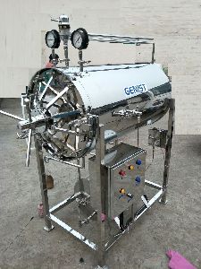 Horizontal Cylindrical Autoclave (GTA-003), Semi-Automatic