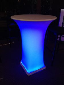 led bar table