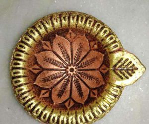 handmade diya