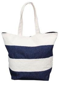 12 Oz Natural Canvas & Denim Fabric Tote Bag