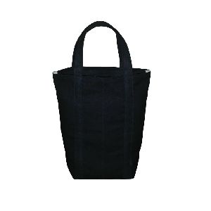 15 Oz Dyed Canvas Tote Bag With Inside Zipper Pocket