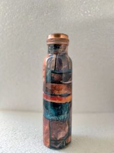 Etching Copper Bottle